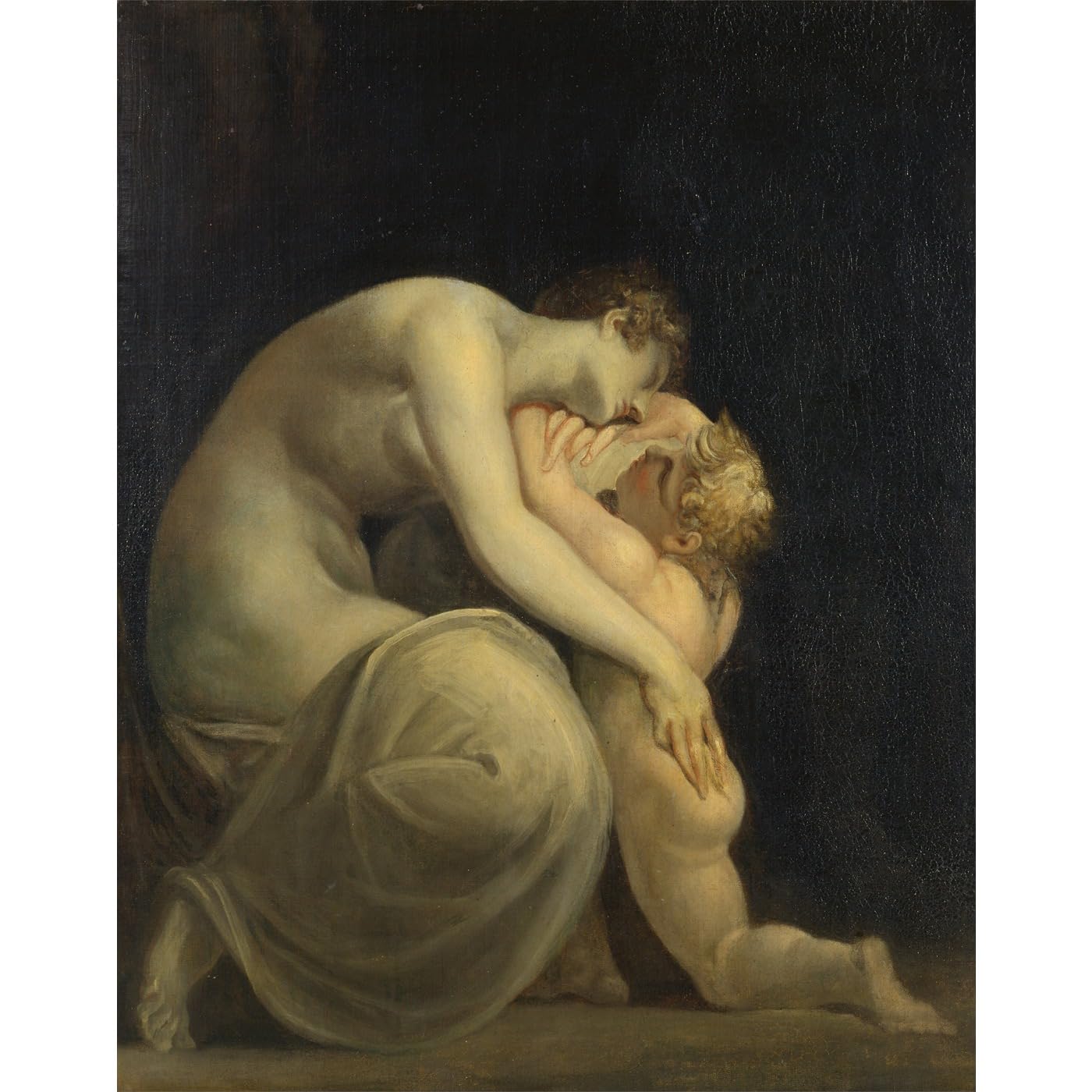 Impression sur toile Henry Fuseli art décoratif de salon grand format - 2