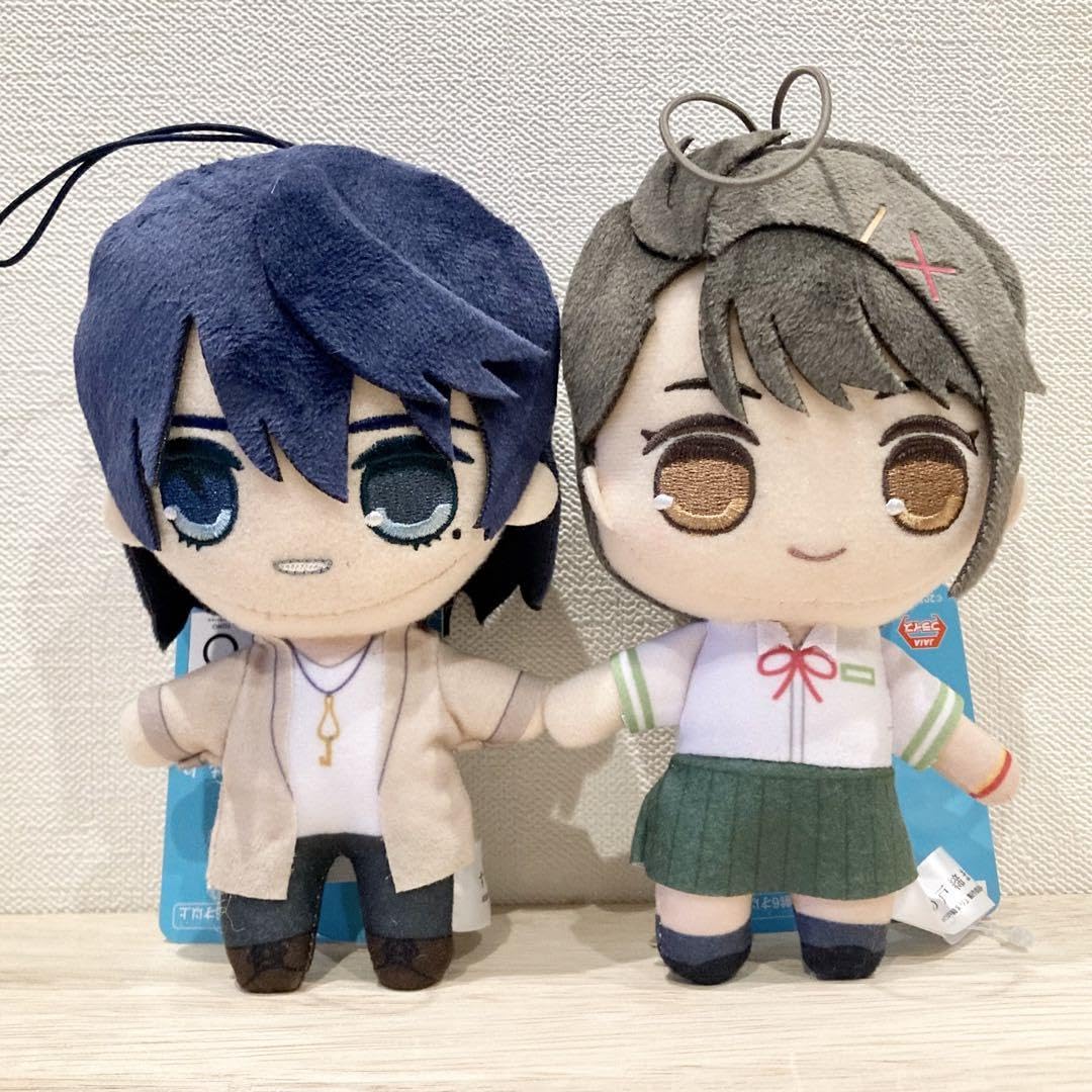 すずめの戸締まり　きゅるまるぬいぐるみ　宗像草太 Amazon.co.jp: 岩戸鈴芽 宗像草太 2点セット すずめの戸締まり
