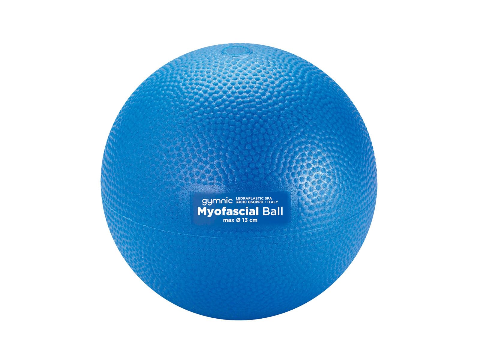 GYMNIC Myofascial Ball, aufblasbarer Ball für Massage und myofasziale Entspannung, ideal für Selbstmassage, Muskelregeneration und gezieltes Training, mit Einstellbarer Dichte