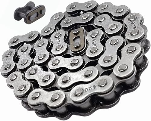 Miniatura 15 de Cadena trasera para bicicleta Coleman CT200U CT200U-EX BT200X Mini cadena MB200 MB165 Baja Warrior Heat Mini Baja Motorsports+ajustador de cadena