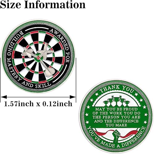 Miniatura 10 de Juego de 5 monedas de liderazgo, regalo de premio de agradecimiento para empleados, monedas inspiradoras a granel para compañeros de trabajo,