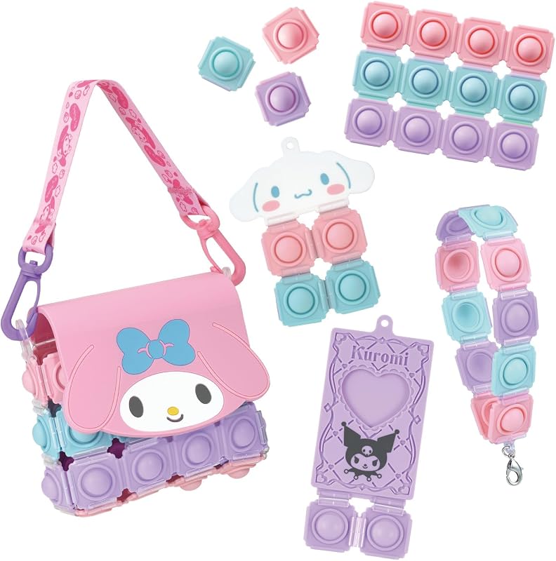 Bandai Push Pop Life Sanrio Characters Set