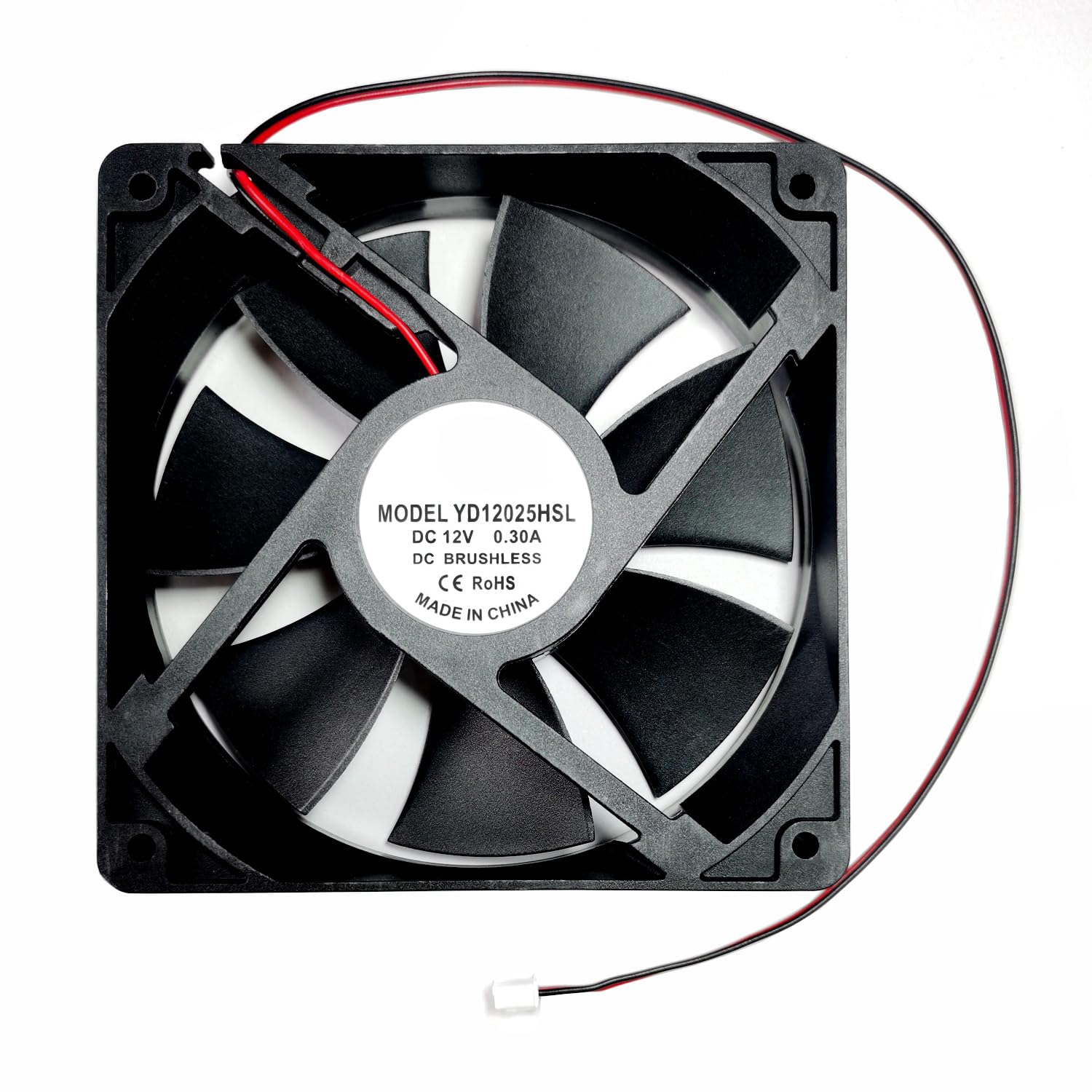 Fan Guide Amazon.com: DAKKZA 120mm Case PC Gale Cooling Fan for 120mm x 120mm x ...