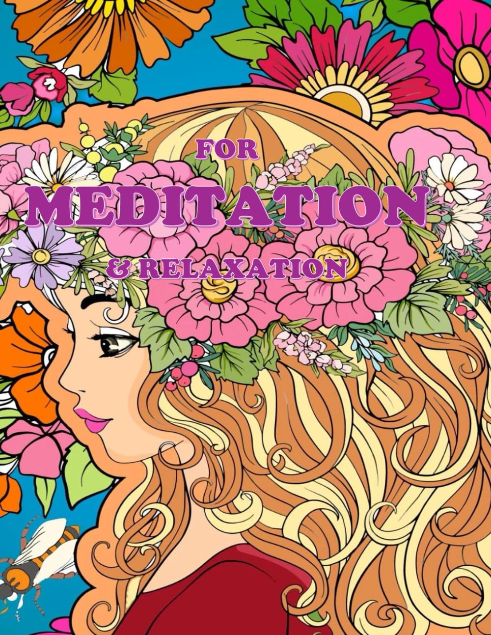 ADULTS STRESS RELEASE COLORING BOOK FOR MEDITATION & RELAXATION: 82 OF ADULTS COLORING PAGES