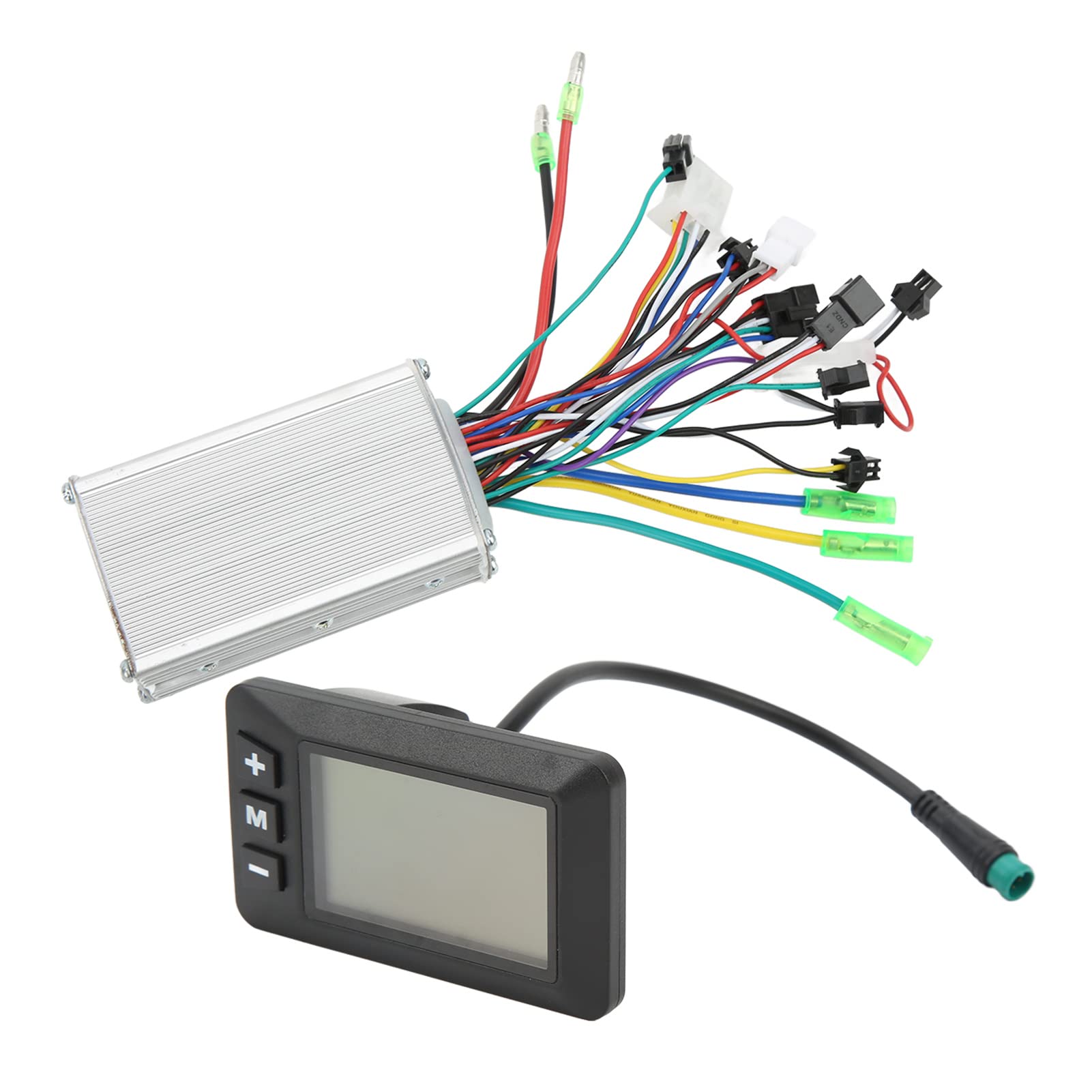 Kit De Contrôleur Sans Balai 36V 350W Pour Scooter – écran Display, Accélérateur Pouce, étanche, Boîtier Alu, Compatible Moteurs Hall Et DC