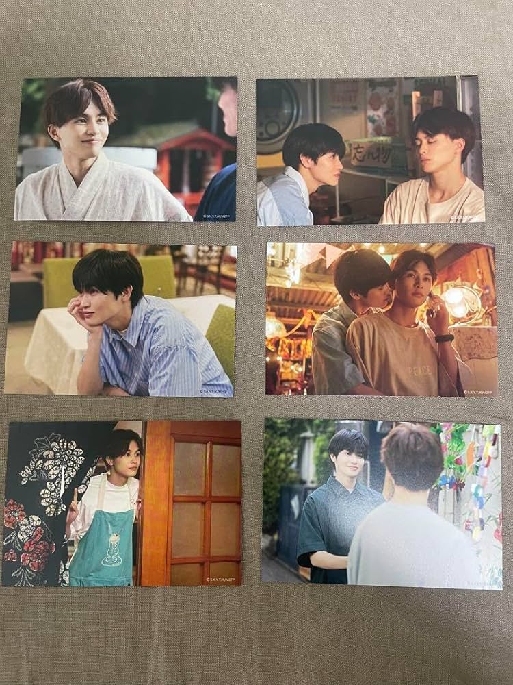 みなと商事コインランドリー　ポストカード みなと商事コインランドリー2 ポストカードセット（湊・シン）