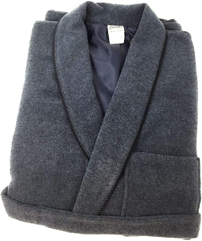 DUEFFE S.N.C. Men's Dressing Gown art. Versace Blue XSmall