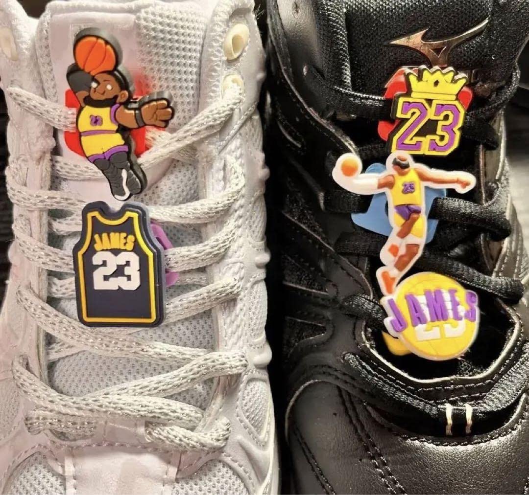 Amazon.co.jp: バッシュ NBAアクセサリー (レブロン ジェームス) 10個