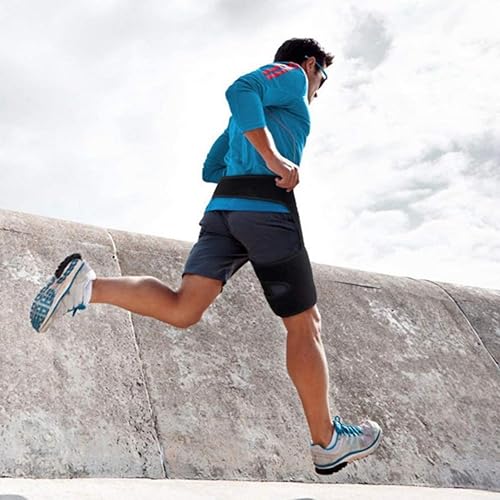 Miniatura 7 de Soporte de cadera para alivio del dolor de las articulaciones de la ciática y SI  Manga de compresión de isquiotibiales para soporte de ingle y