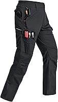 RapooOnline Men's Ripstop Cargo Pants: Water-Resistant Breathable Tactical Hiking Pants with 7 Pockets
