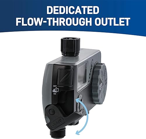 Miniatura 58 de Orbit 58910 Temporizador programable del grifo de la manguera, 2 salidas, verde