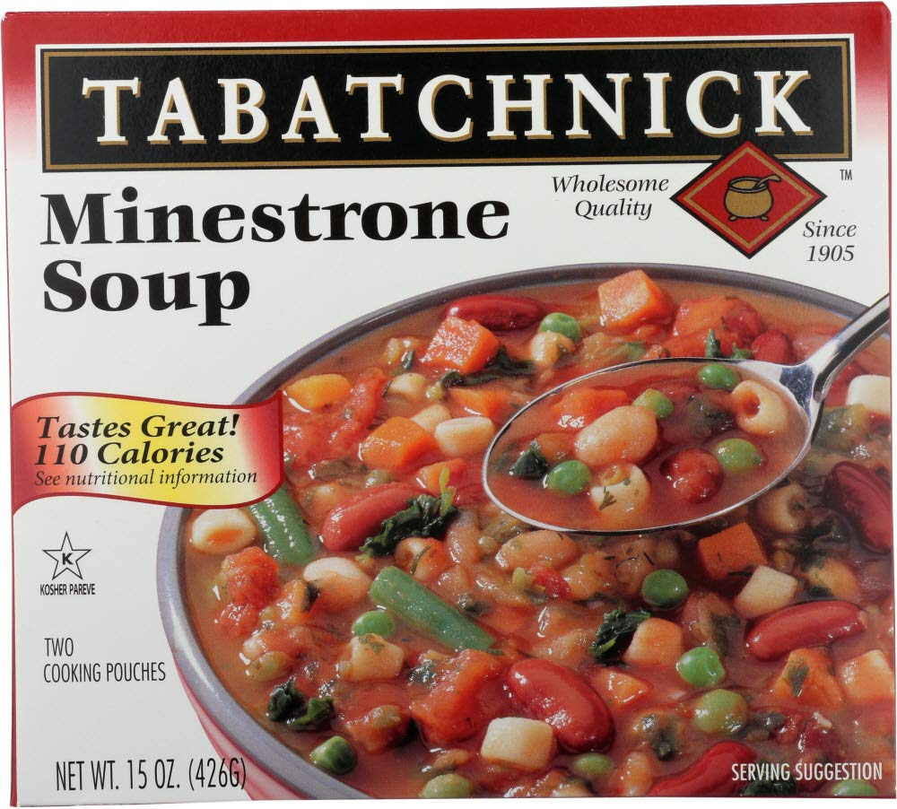 Tabatchnick Minestrone Soup, 15 Ounce
