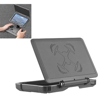 2-in-1 Sun Hood Protective Case for DJI RC PRO 2 Remote Control Screen Protector Case Cover RC PRO2 Anti-Scratch Skin Sun Protection Visor