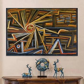Amazon.co.jp: パウル・クレーPaul Klee絵画作品（放射線と回転