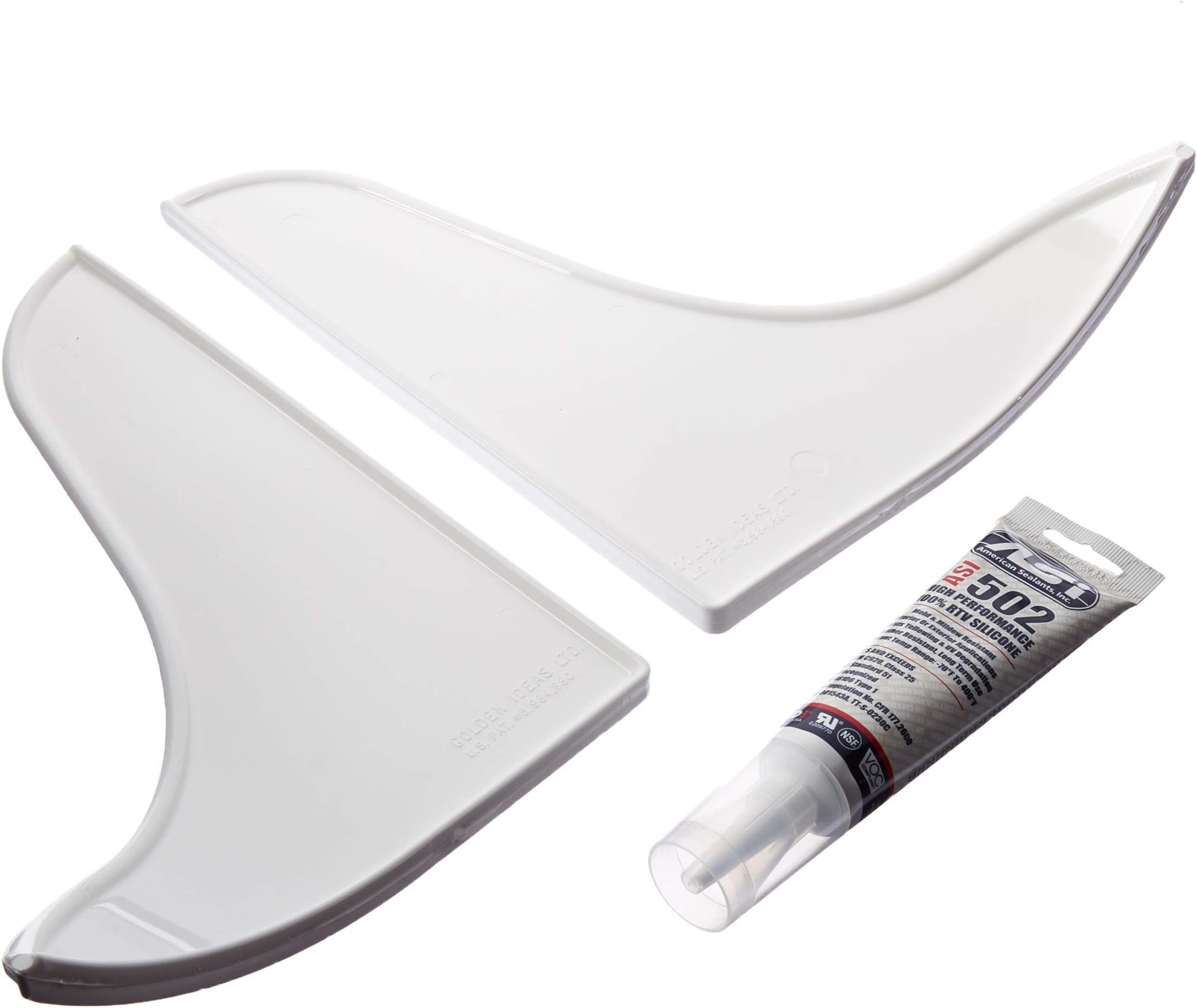 Splash Guards, White