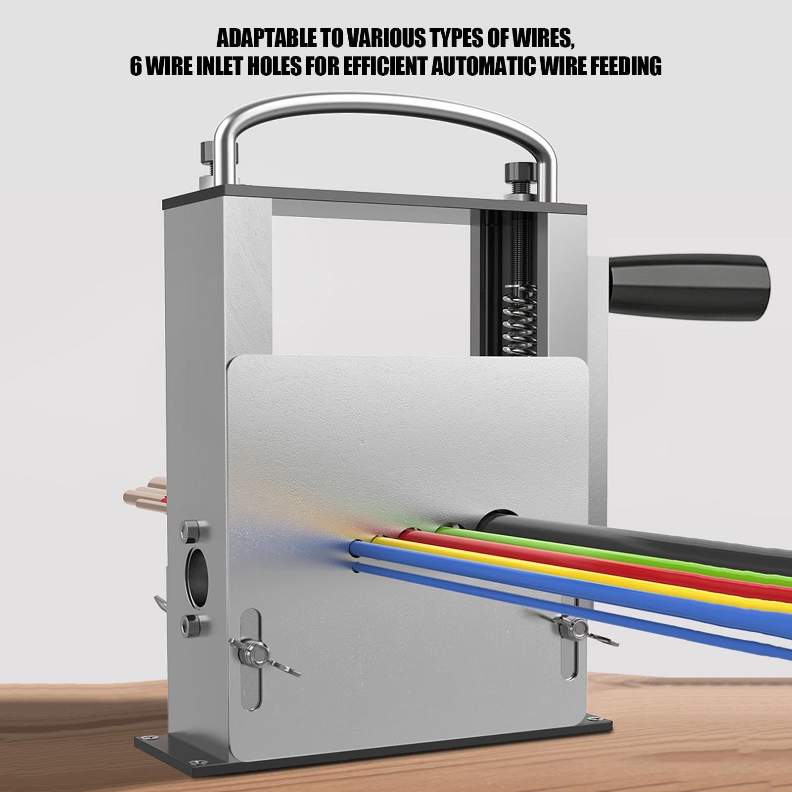Machine À Dénuder Les Fils Outil Manuel Électrique Compact À 6 Canaux | Dénudeurs De Fils Électriques Pour Automobile Marine Aviation Télécom Ethernet Fibre Optique Éclairage Panneau De