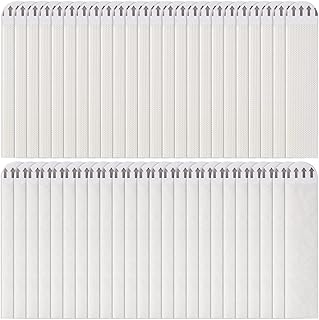 Picture Hanging Strip, 24 Pairs Picture Hanging White, 9.3 * 1.3cm Hanging Strips, Hook and Loop Adhesive Strips, No Nails Picture Hanging Strips for Frame...