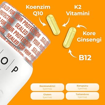 VOOP Multivitamin & Mineral 30 Kapsül | 11 Vitamin, 9 Mineral | Takviye Edici Gıda