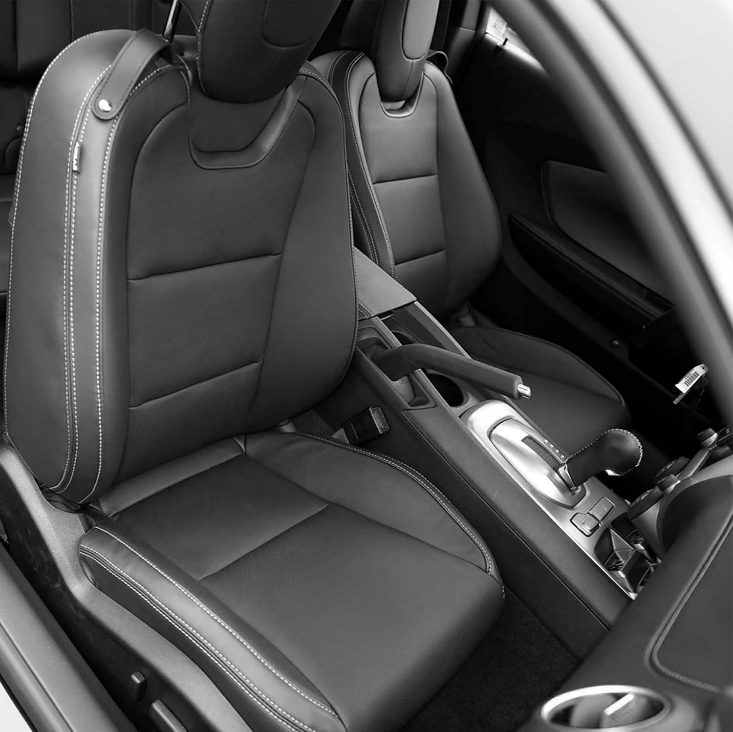 Seat Cover for 2010-2015 5th Gen Camaro Coupe LT LS RS SS Custom Fit Interior Upholstery Faux Leather Seat Covers