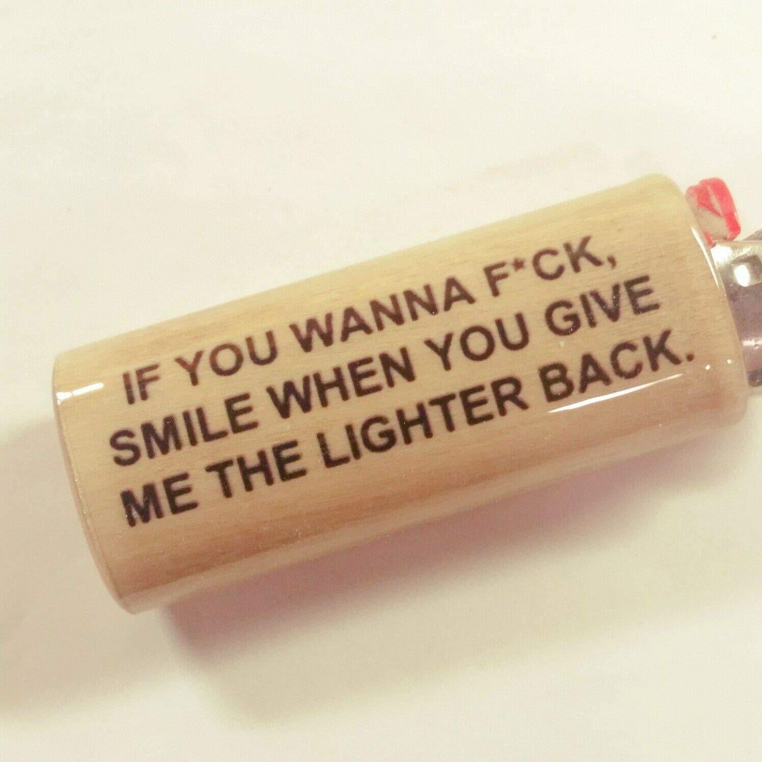 Amazon.com: If You Wanna F*ck Smile When Lighter Case Holder