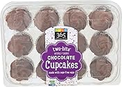 365 Everyday Value, Two-bite Chocolate Cupcakes, 10.5 oz