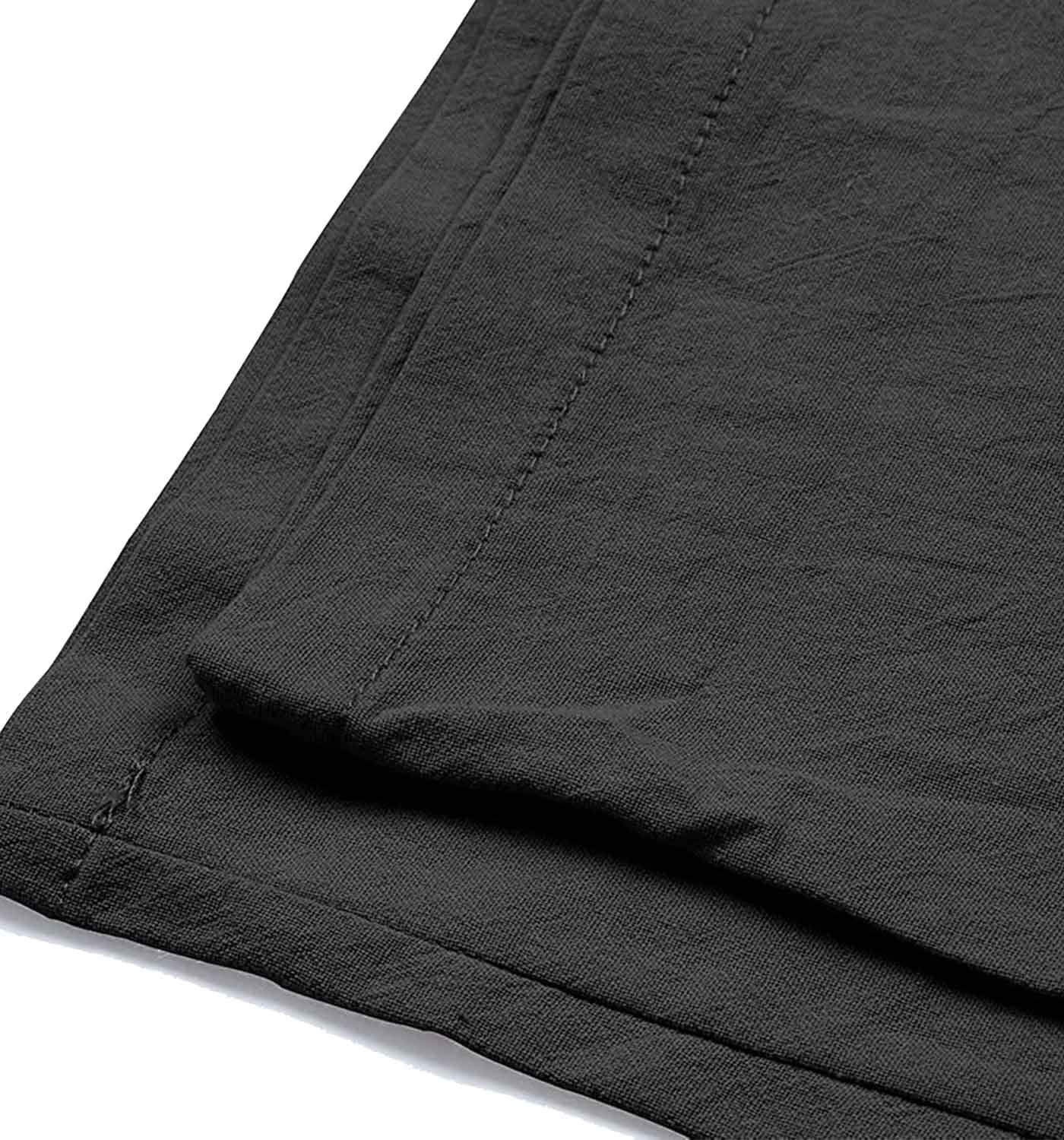 CheChury Pantalon Lin Femme Été Décontractés Pantalons Mode Coton Chanvre Confortable Jogging Plage Rétro Pants Taille Elastique Pantalon avec Poches