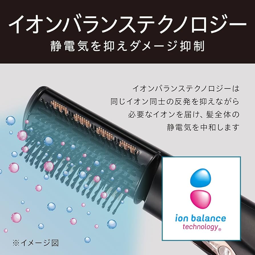 Amazon.co.jp: Koizumi KHC-5070/K Curling Dryer, Ion Balance