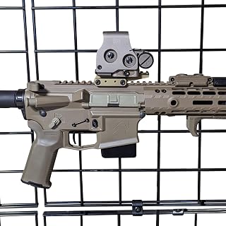 Hammy3DPrints Mount for AR 223/556 / 300 - Gridwall | Rifle Holder Handgun Storage Rack