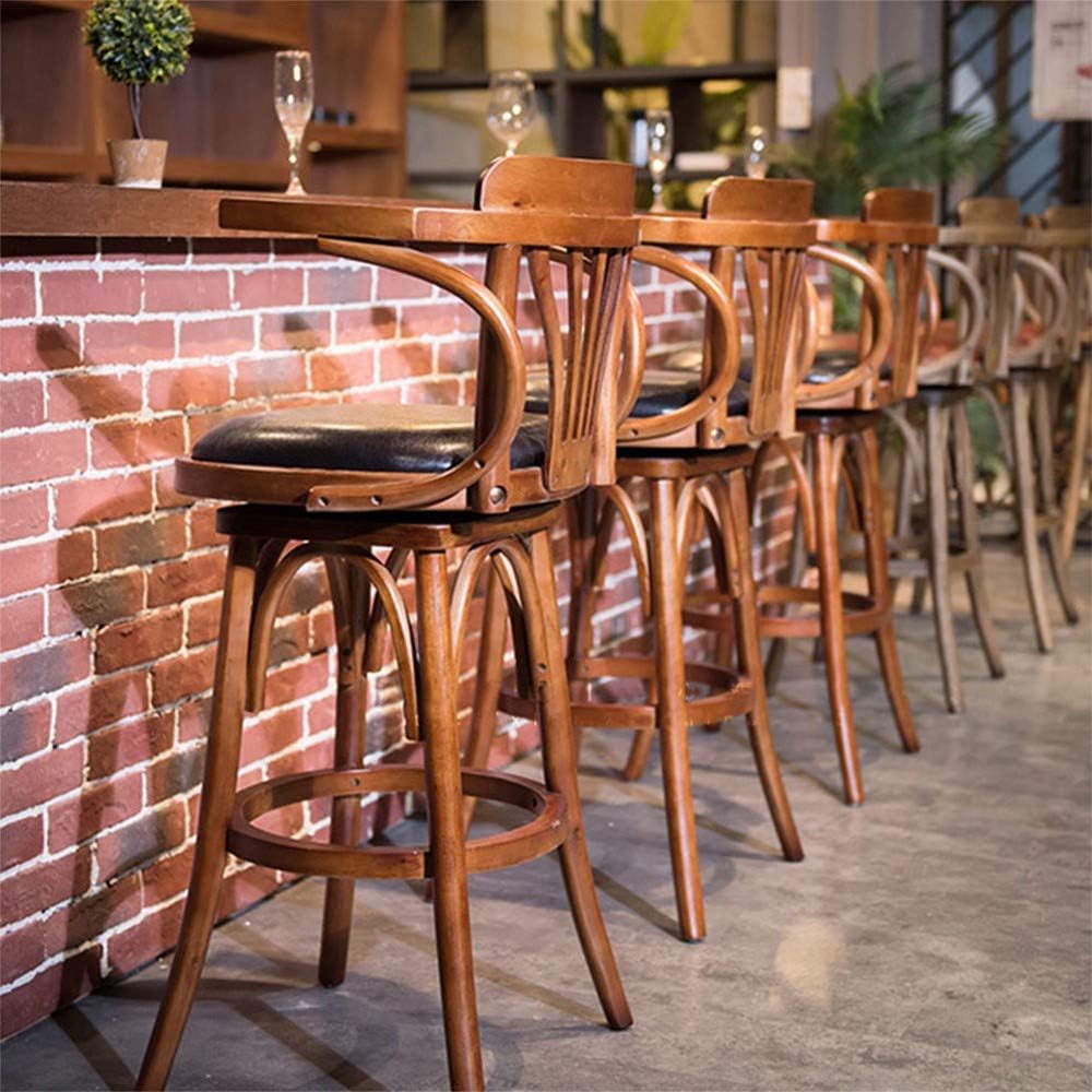 Renovation House Wooden High Chair 360 deg Rotation