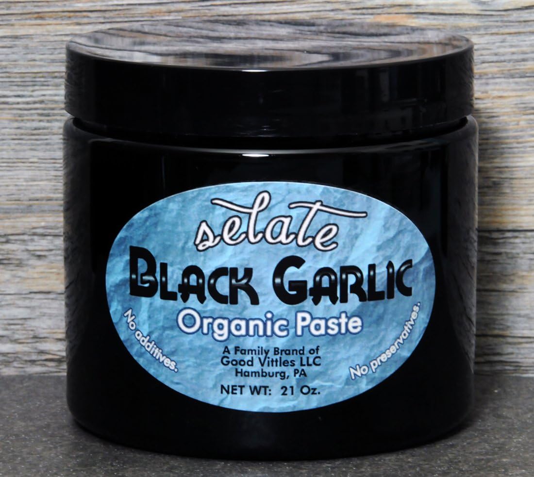 Organic Black Garlic Paste - 21 oz. Jar