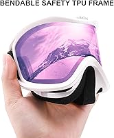 Vista 4 de Juli - Gafas de esquí, snowboard y patinaje, para hombres y mujeres