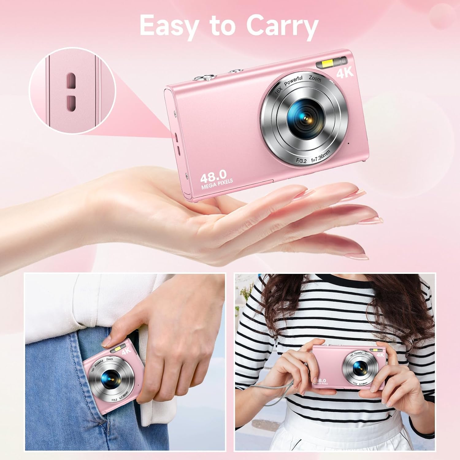 كاميرا رقمية من ميلاتيك، كاميرا تسجيل فيديو فائقة الوضوح بدقة ... - view 7