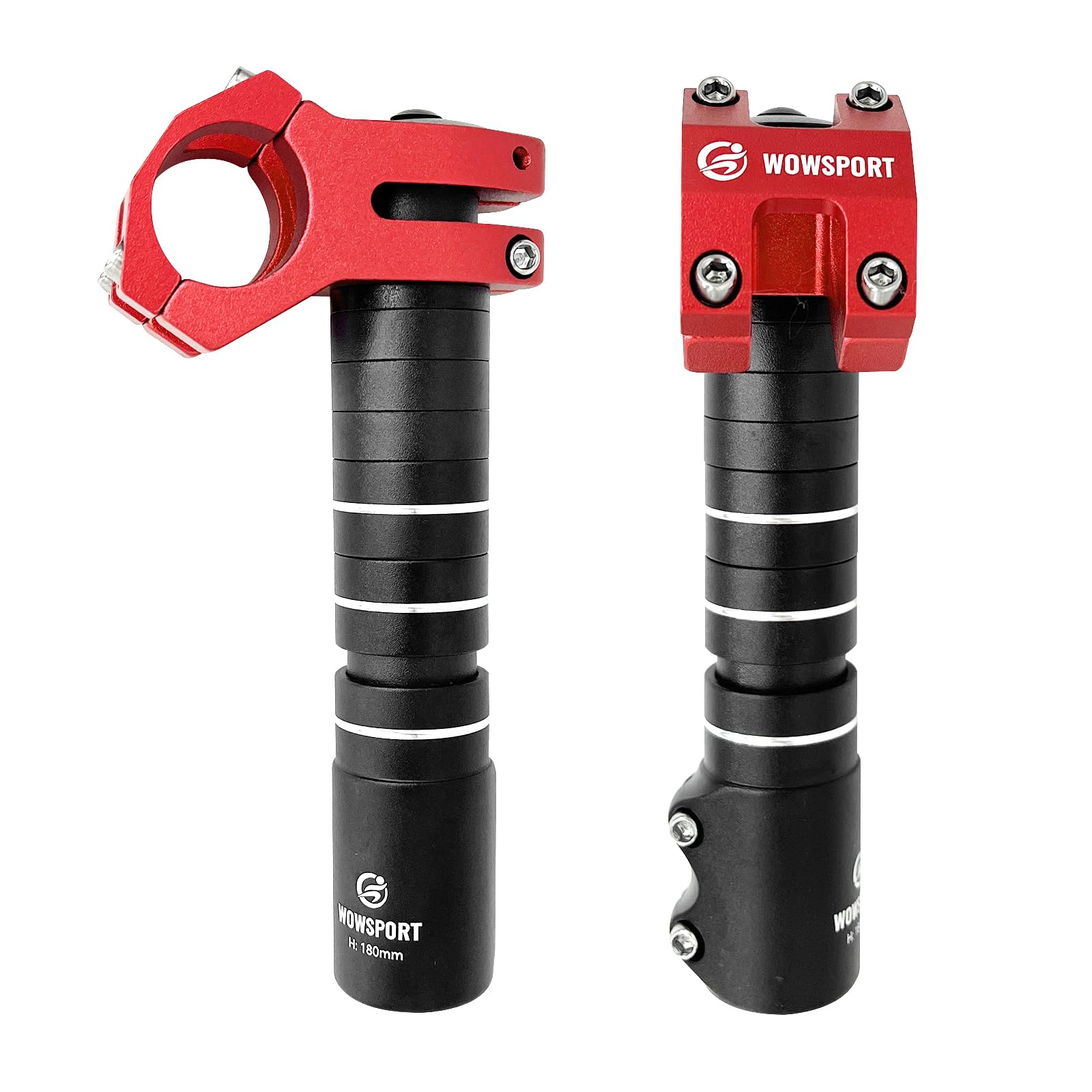 Amazon.com : wowsport 31.8mm Bike Stem 45mm - Lightweight CNC 6061