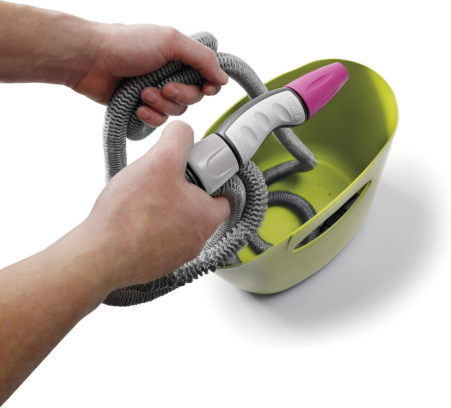 G.F. Aquapop Irrigation Kit with Extendable Hose Lime lime