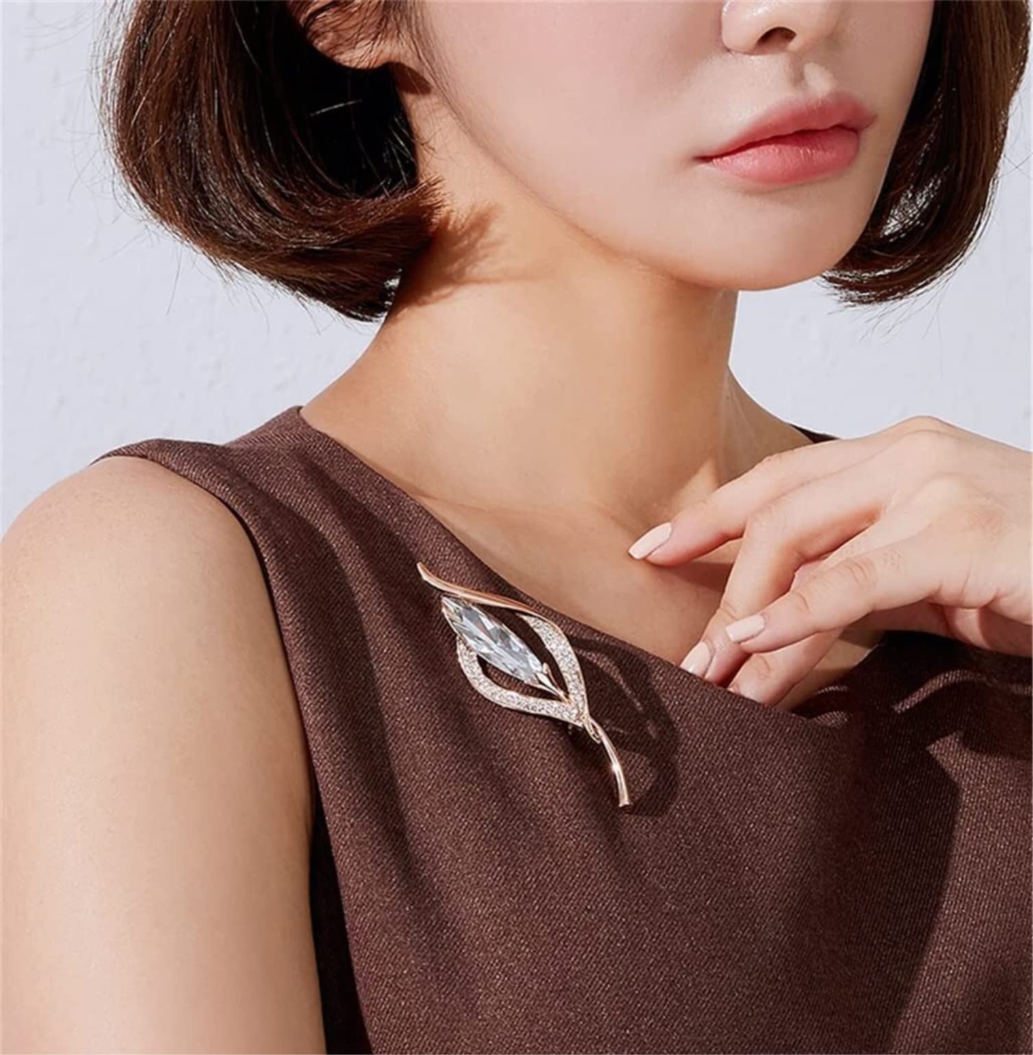 Spilla Spillone Accessori di Abbigliamento Decorativi per Giacca da Cardigan Femminile con personalità retrò Spilla Donna