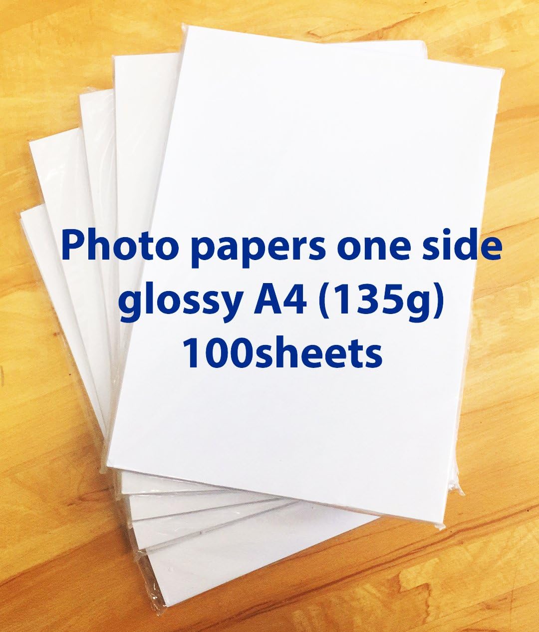 ChiButtons One Side Glossy Photo Paper A4 (135g) (Specially for button maker use)