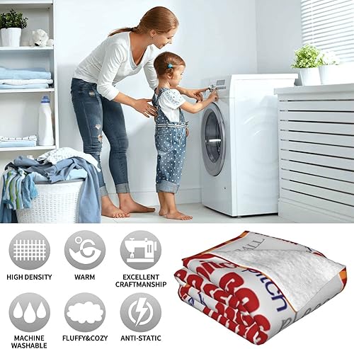 Miniatura 7 de Manta de forro polar para sofá, manta de franela de felpa suave, cálida y acogedora, manta de sherpa ligera de terciopelo para sofá, 50 x 40 pulgadas