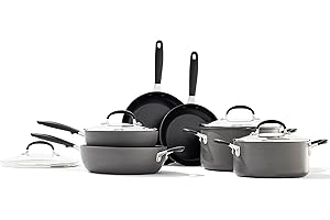 OXO Good Grips 10-Piece Cookware Set: Durable Nonstick Excellence