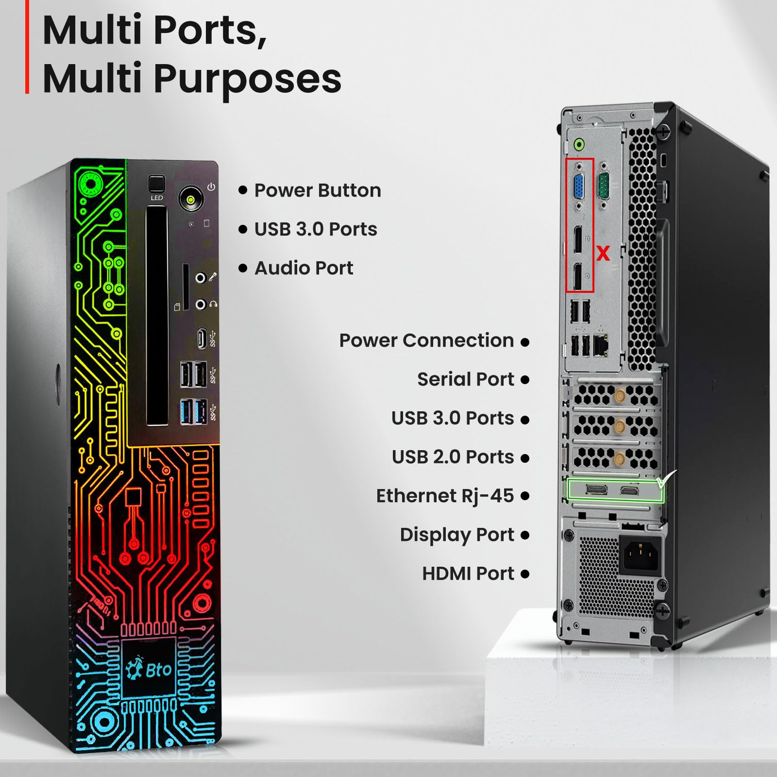 Amazon.com: BTO RGB Gaming Desktop PC – Intel i5 8th Gen Processor Amazon.com: BTO RGB Gaming Desktop PC – Intel i5 8th Gen Processor