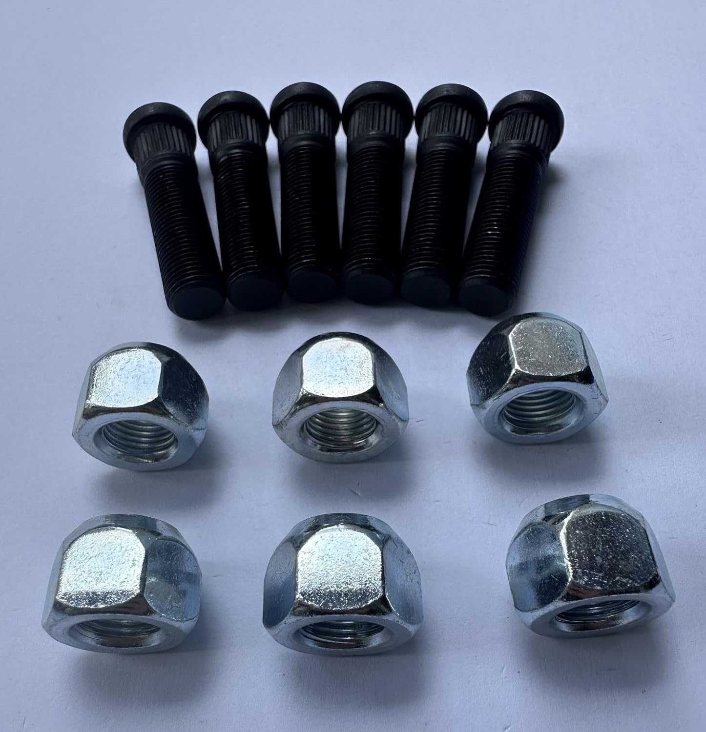 Trailer Hub Wheel Press in Studs 1/2" -20 X 2 Long 0.54 Knurl (12)