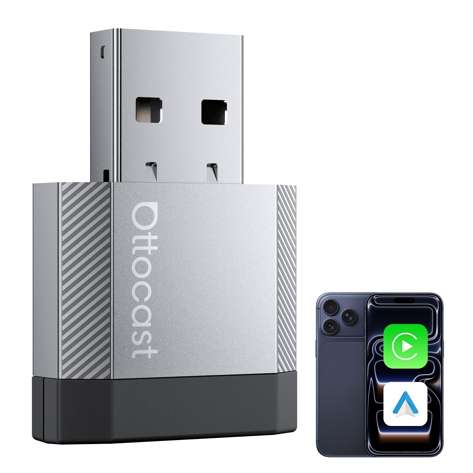 Amazon.com: OTTOCAST Mini Nova 2 in1 Wireless CarPlay Android Auto