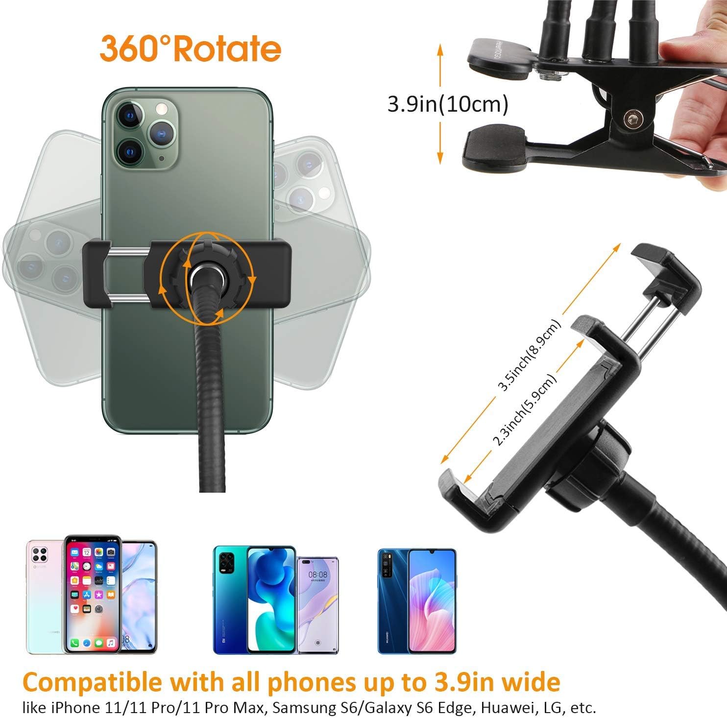 Exсluѕіvе Dіѕсоunt 🔥 Ring Light with Stand, HeertTOGO Selfie Ring Light for iPhone Android, 2 Ring Light 3 Lighting Modes 10 Brightness Level LED Ring Light with Remote Control for Vlog Makeup YouTube Video