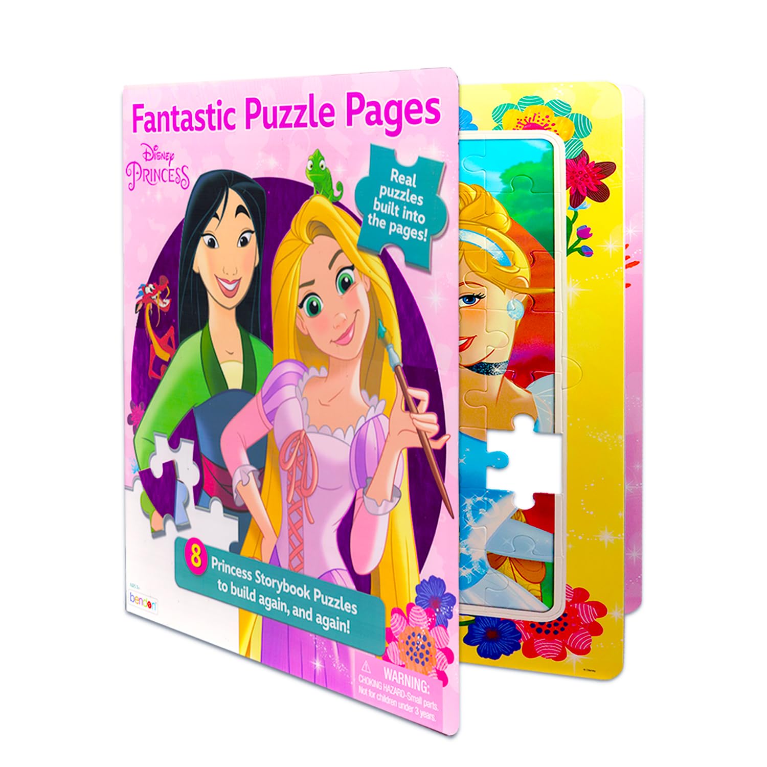 Amazon.com: Disney Princess Jigsaw Puzzle Bundle for Kids, Ages 3