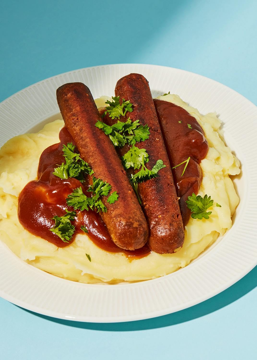 KoRo - Salsicce vegan bio 12 x 230 g - Vegetali - 100% bio - Da grigliare o in padella - Saporite e versatili