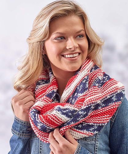 Miniatura 2 de Red Heart Super Saver - Ovillo de estambre (paquete de 4 madejas de 5 onzas) (Americana)