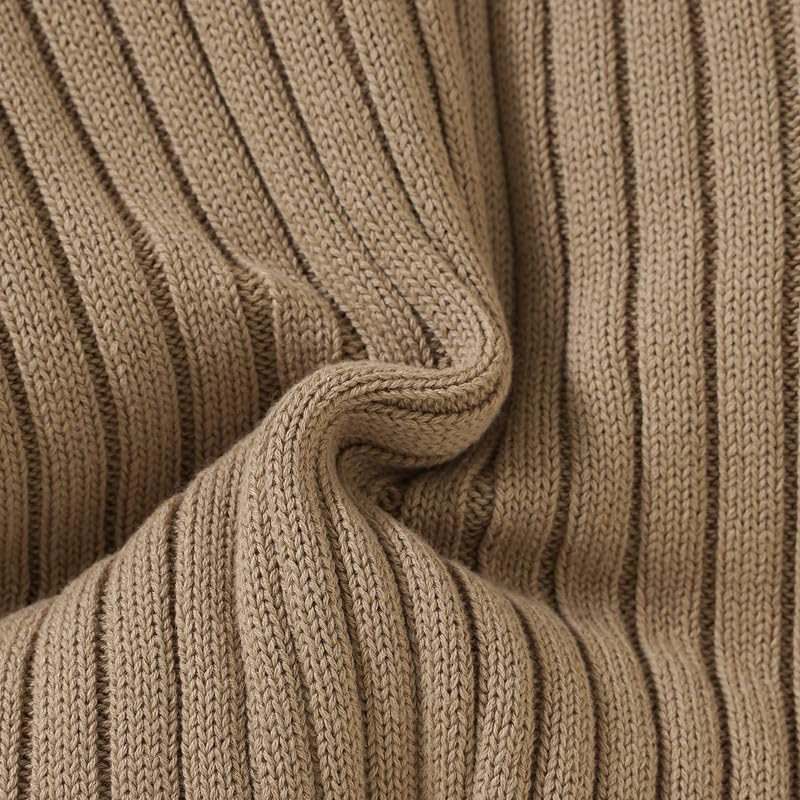 Neiwech Baby Boy Girl Romper Newborn Infant Knit Striped Solid Long Sleeve One Piece Jumpsuit Clothes - Image 5