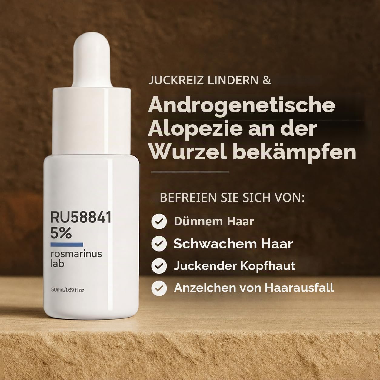 RU58841 5% Lösung – 50 ml – Behandlung gegen Haarausfall