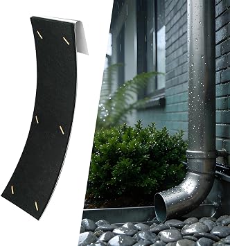 Gutter Downspout Noise Dampener 2 Pieces Adjustable Drip Silencer Insert