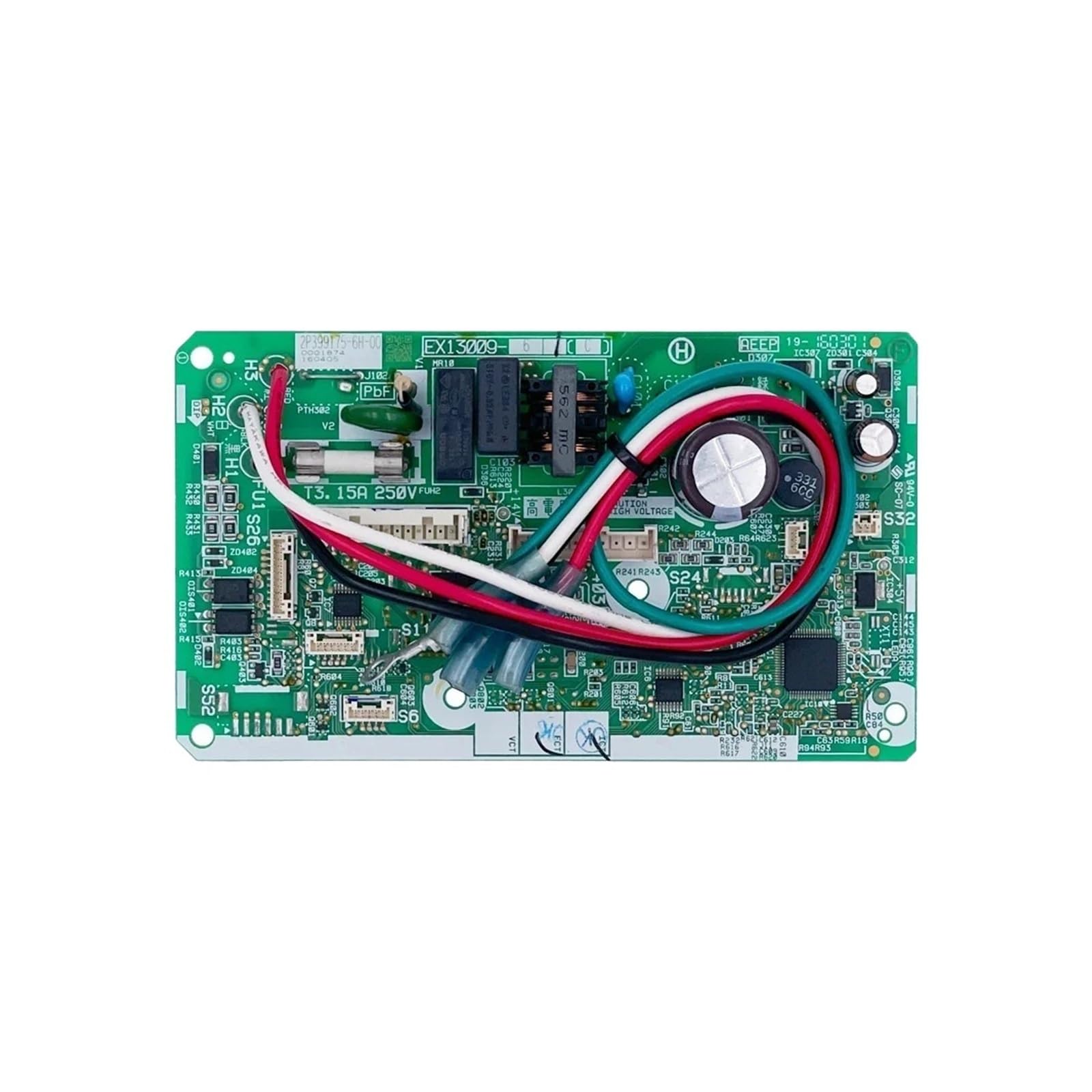 Genterun A Ir Conditioner Indoor Unit Control Board，Compatible For Daikin， 2P341918-6N-00 Circuit Pcb Ex13009-6 Conditioning Parts(A)