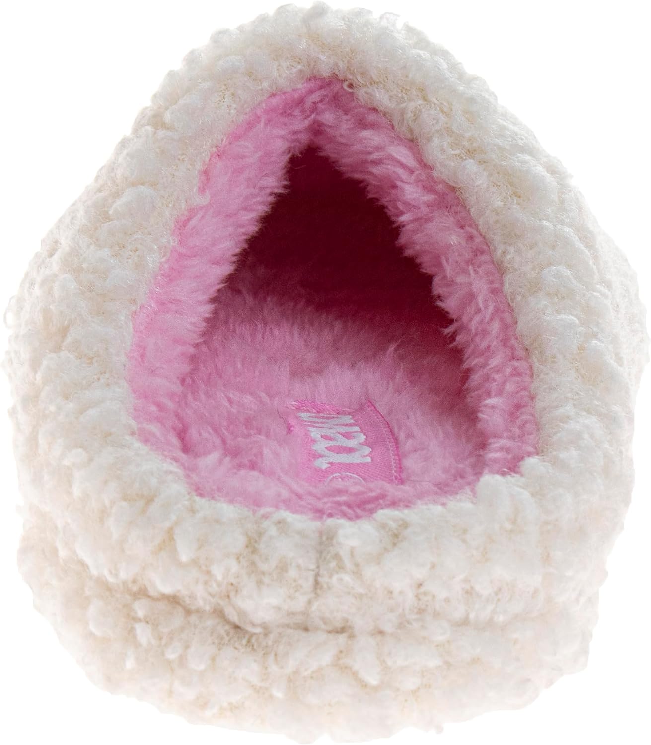 Josmo girls Girls Smiley Face Fur Slides